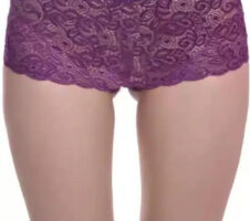 Net Briefs for Women (Purple, 6XL)