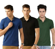 Cotton Polo T-Shirt (Pack of 3)
