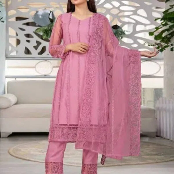 Kurta With Dupatta And Bottomwear