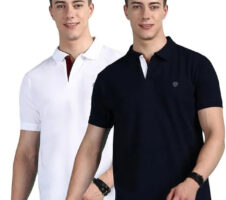Polo Mens T-Shirts Pack of 2 Multicolor
