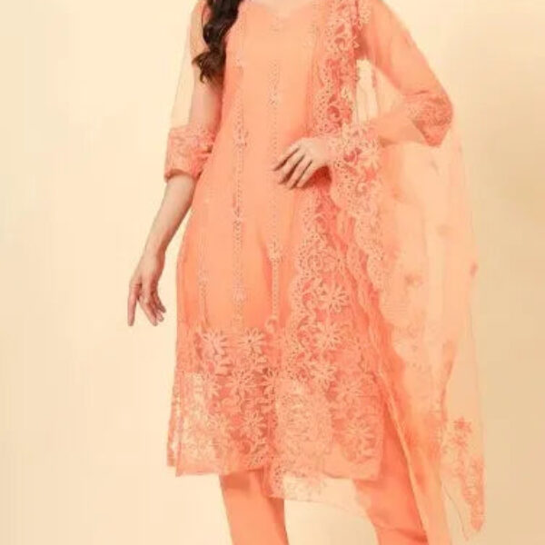Kurta With Dupatta And Bottomwear