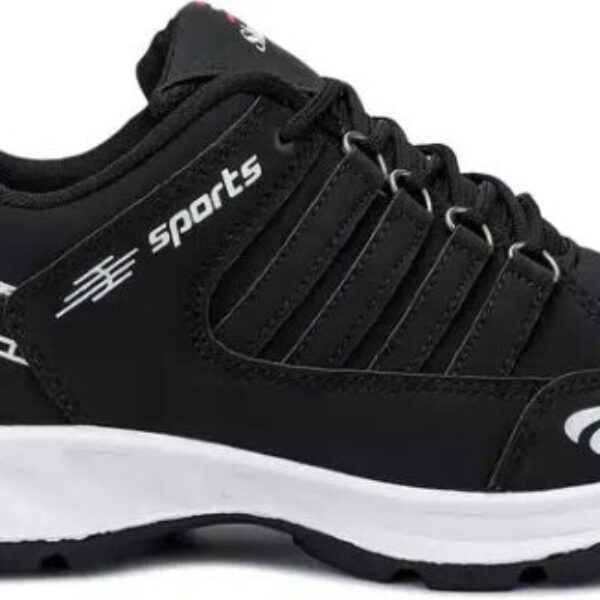Sports Shoes for Men (Black, 6)