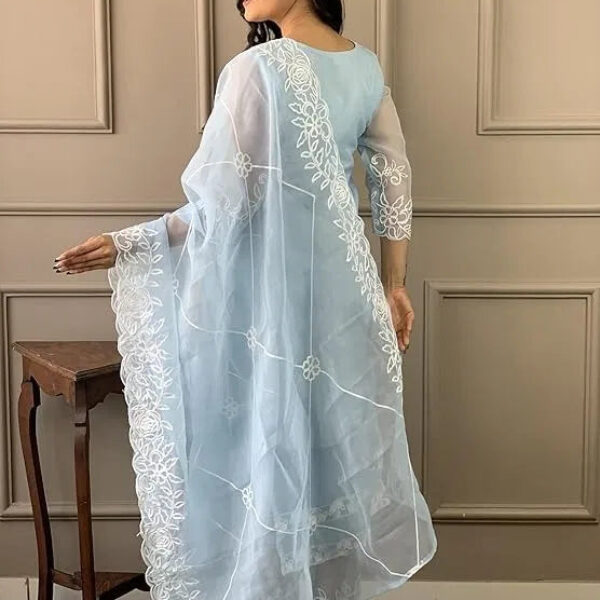 Kurta With Dupatta And Bottomwear