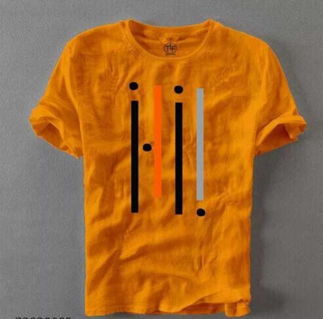 cmimgopt-7dcfe6fd-1a73-4bb7-a59d-c7d1fac03f5f Best Hot Selling Cotton Blend Half Sleeves T-Shirt For Men (Mustard, XL) (R-42) 1634