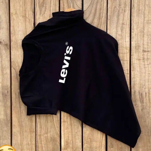 Round Neck T-Shirt for Men (Black, L)