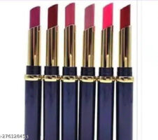 Premium Matte Lipsticks (Multicolor, Pack of 6)