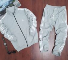 Adidas tracksuit lycra (Grey)