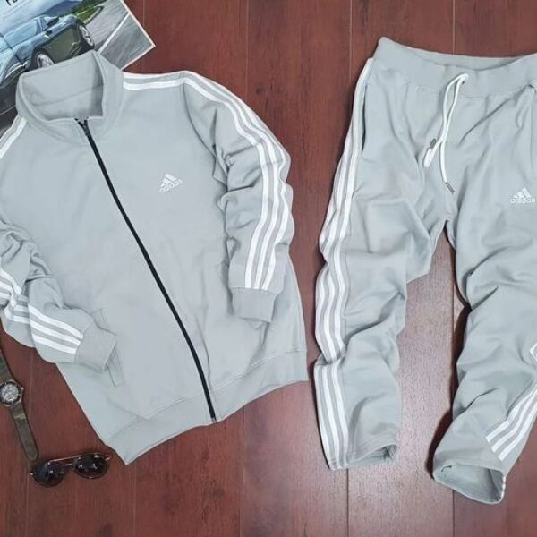 Adidas tracksuit lycra (Grey)