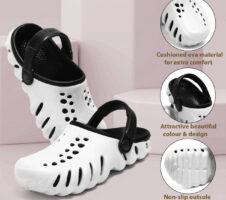 Clogs for Men (Black & White)