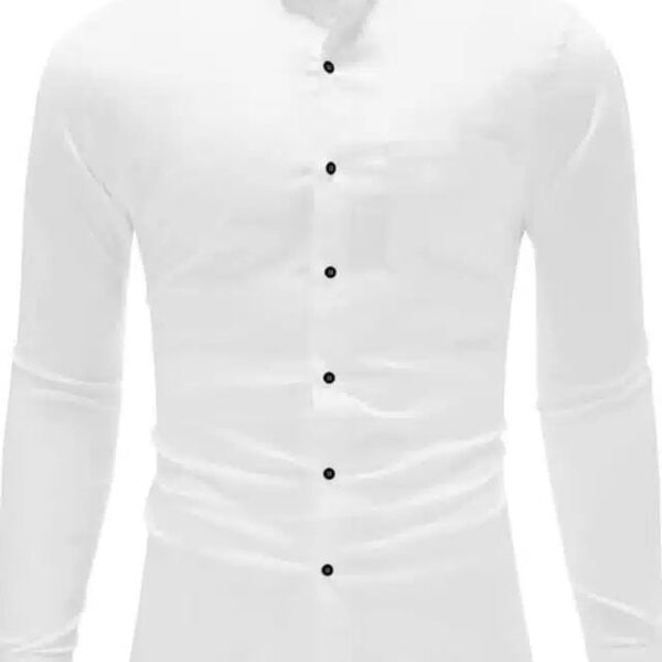 Full Sleeves Shirt for Men (Off White, XL)