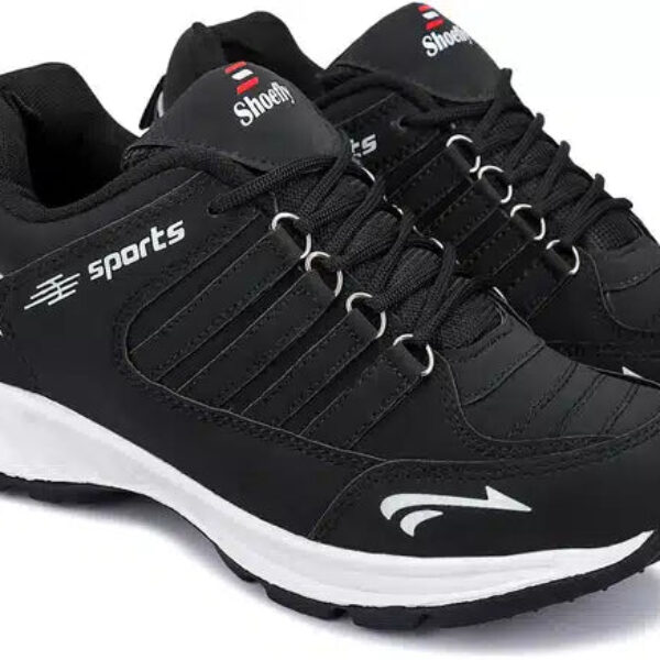 Sports Shoes for Men (Black, 6)