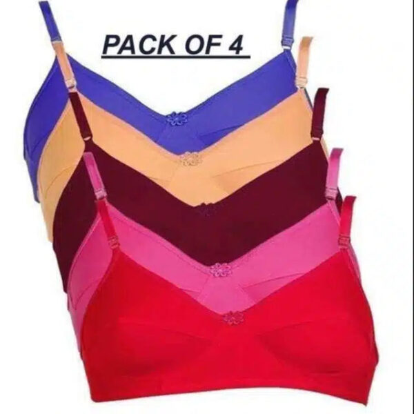 Imported Soft Bras (30 B, Pack of 4)