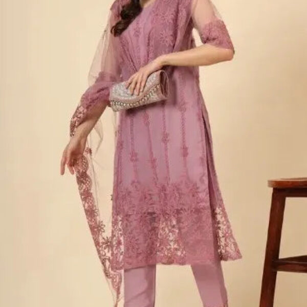 Kurta With Dupatta And Bottomwear