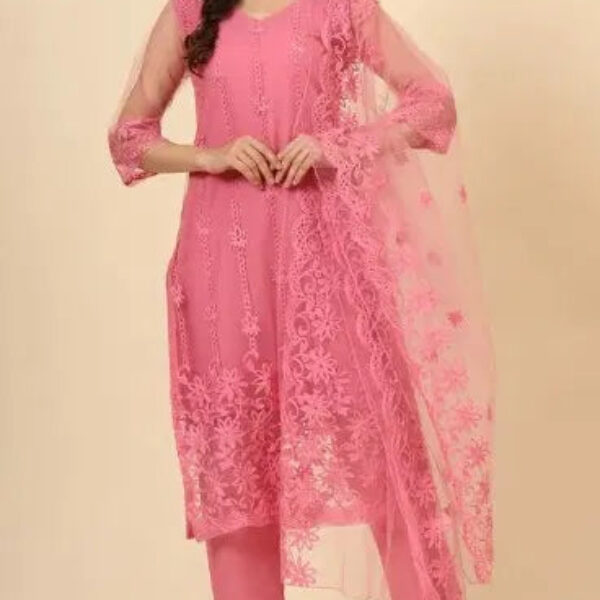 Kurta With Dupatta And Bottomwear