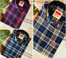 Mens check Shirts in Pack of 3