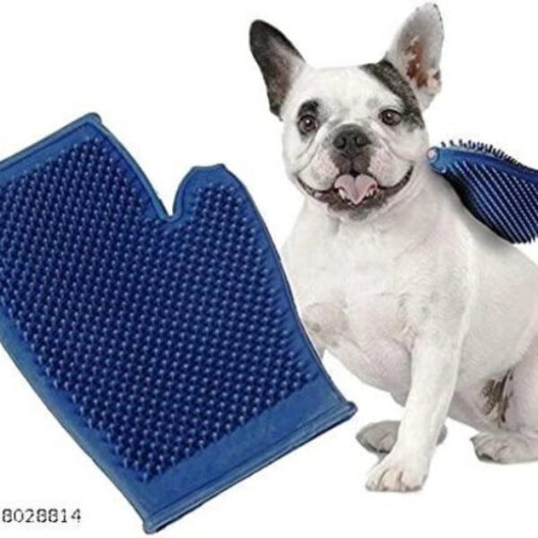 Pet Hair Remover Deshedding Gloves (Multicolor)