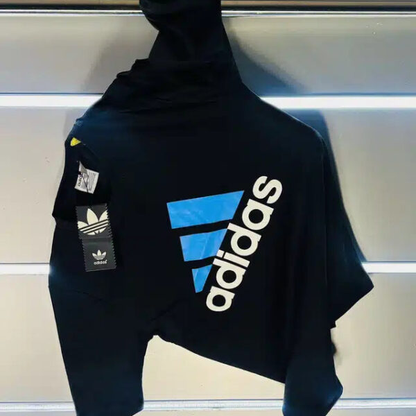 Half Sleeves T-Shirt for Men (Black, M)