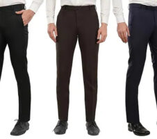 Cotton Blend Trouser for Men Pack of 3