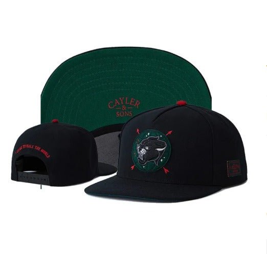 cool-flat-brimmed-hat-with-trendy-pattern-for-men-pack-of-2-447021 Cool Flat - brimmed Hat With Trendy Pattern For Men (Pack of 2) - My Fashion Sell