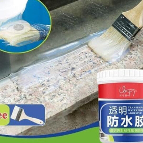 Crack Seal Glue 300gm with Brush Transparent Adhesive Waterproof Glue