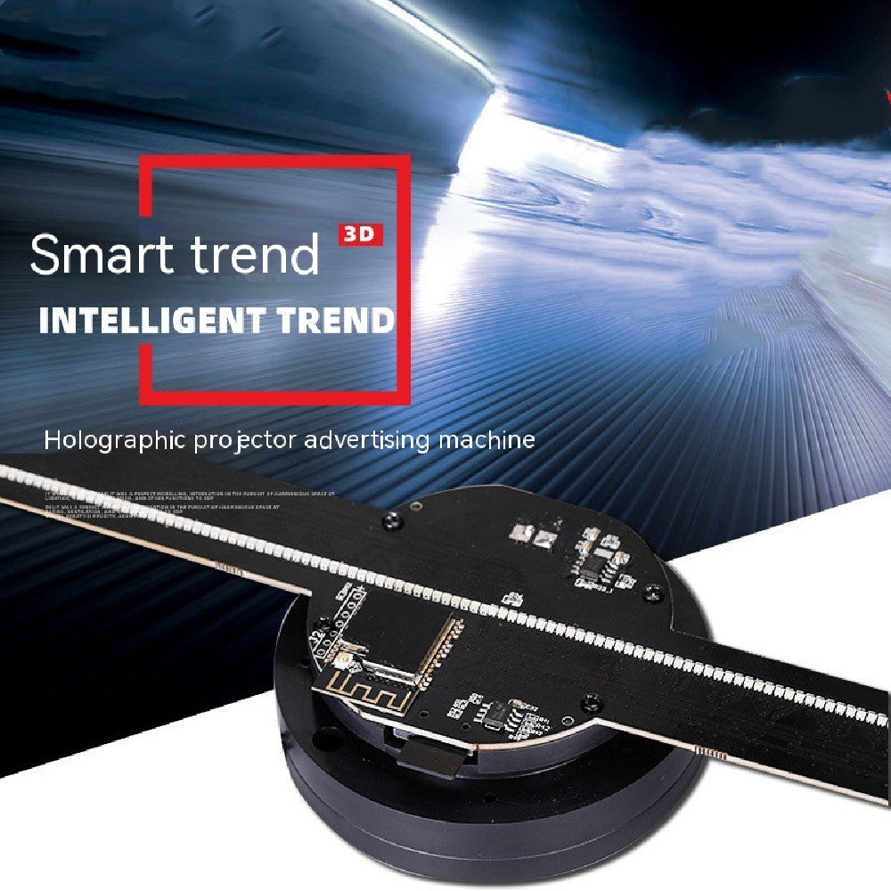 d04a7b1a-00bb-4405-90a7-0242f0976a5f Upgraded Naked Eye 3D Holographic Advertising Machine Fan Screen Support Lmage Video Store Bar Party Advertising Display My Store