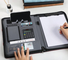 Multifunctional Wireless Charging Notebook With Calculator