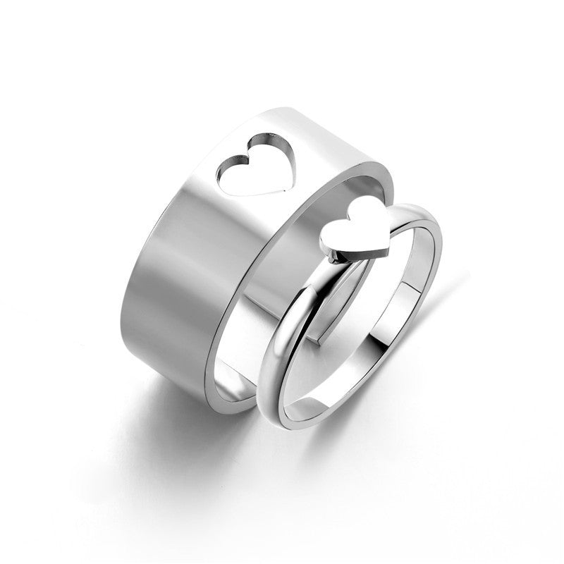 dd970e2a-a9ec-42ae-9fbe-7bf510363ccb Simple And Versatile Titanium Steel Ring My Store