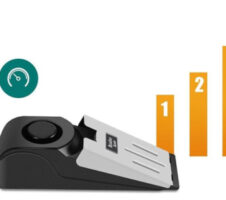 Door Stop Alarm Blocking System Door Stopper for Traveling Apartment Dorm (Pack of 1)