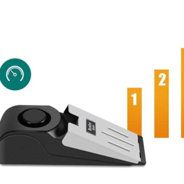 Door Stop Alarm Blocking System Door Stopper for Traveling Apartment Dorm (Pack of 1)