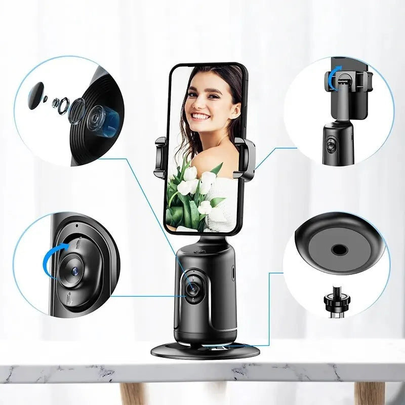 e4571760-b3ca-42d7-84d8-b92285e877f5 AI Smart Gimbal Face Tracking Auto Phone Holder My Store