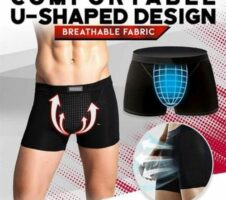 Energy Field Therapy Men Boxer Shorts Pants, Male Panties Underwear Breathable