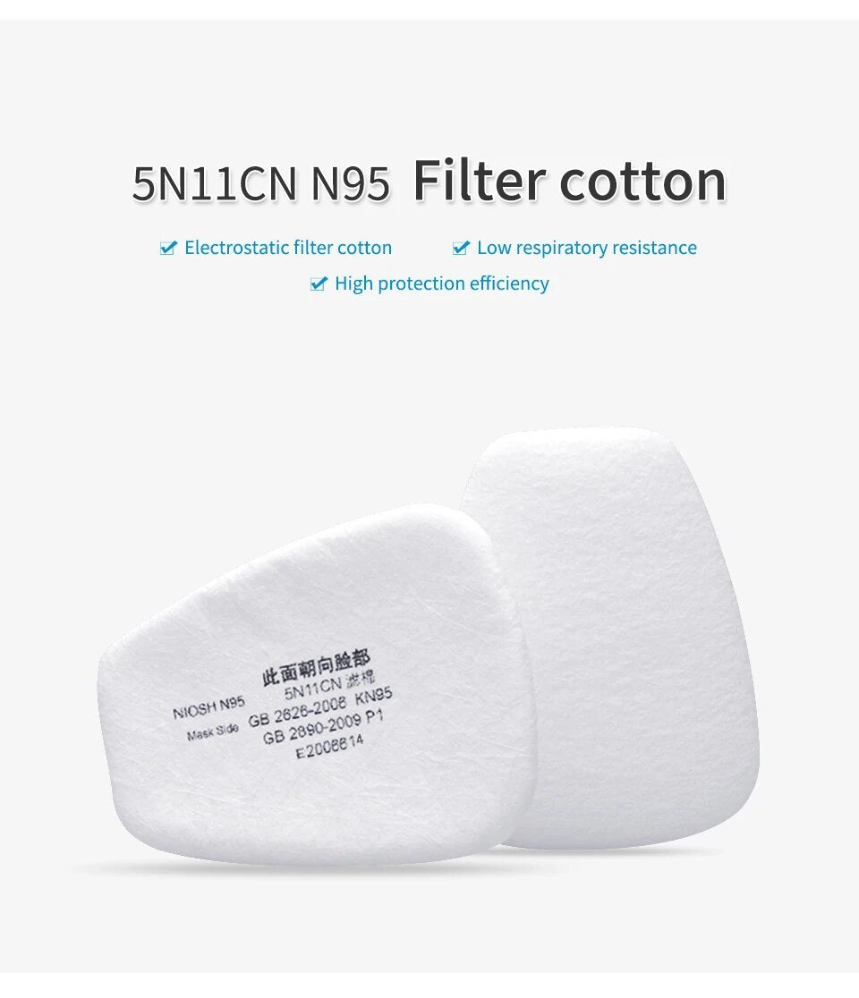 f54fd27c-8014-46d2-9e38-02b5feef1c5f Original 6200 Reusable Respirator Half Face Cover Gas Mask With Fog-proof Glasses For Painting Spray Polishing Work Safety Smoke 3080