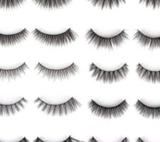 Fake Eyelashes, Long Natural Eyelashes, Faux Mink Fake Eyelash Volume Lashes ( Pack of 10 )