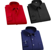 Full Sleeve Shirt(pack of 3)