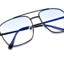 Full Rim Square Anti Glare & Blue Cut Computer Glass For Men & Women (52 mm)