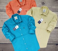 Full Sleeves Solid Shirt for Men (Multicolor, M)