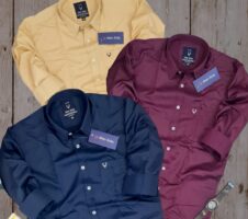 Full Sleeves Solid Shirt for Men (Multicolor, M)