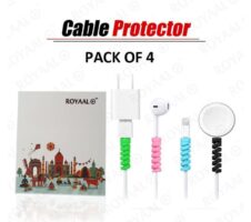Spiral Charger Cable Protector Data Cable Saver Charging Cord Protective Cable Cover 