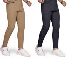 Fit Casual Trouser Pants (set of 2)
