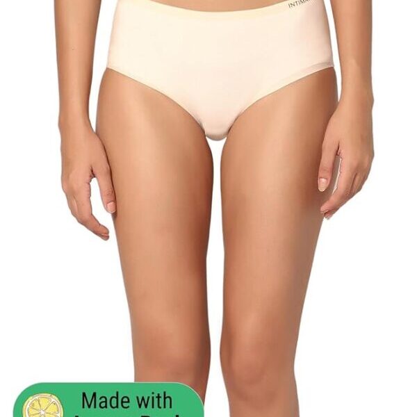 Lemon Bae Seamless Bikini Style Quick Dry Underwear For Women (pack of 2)