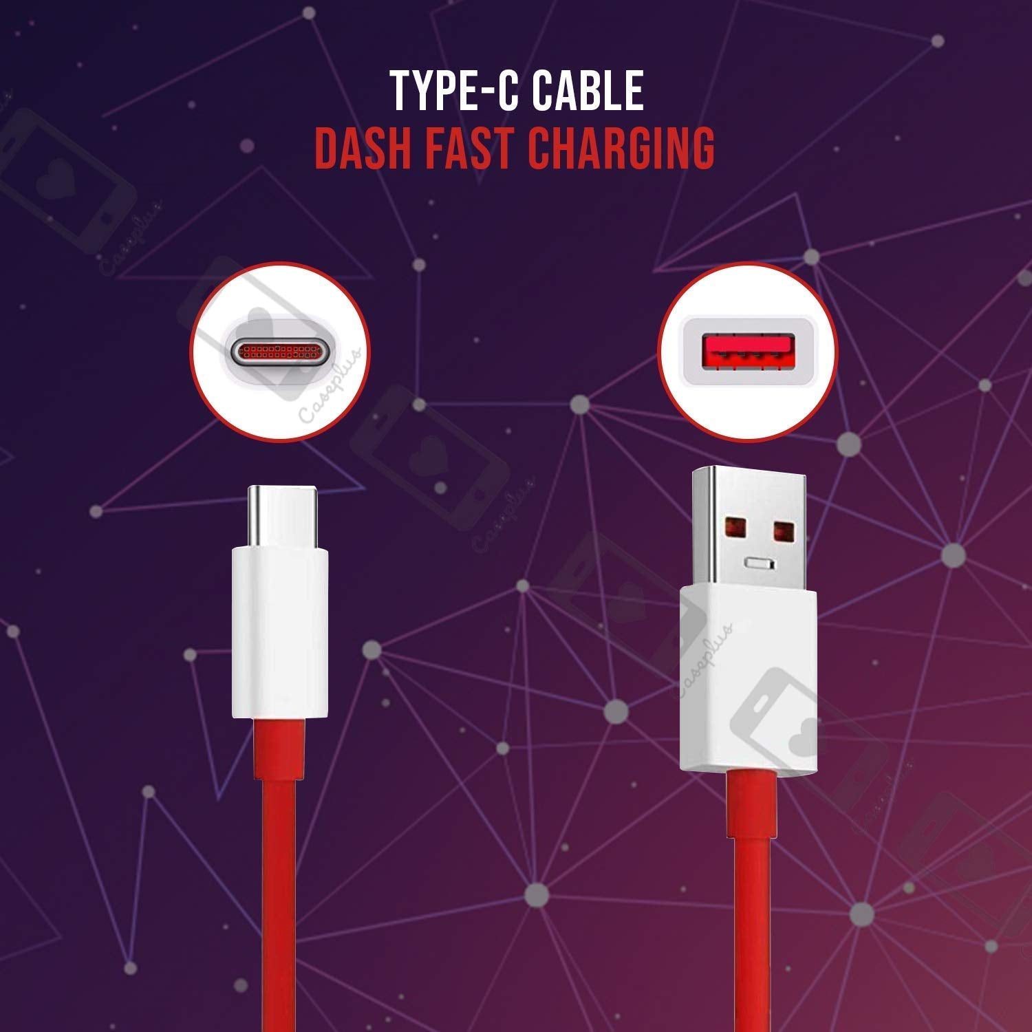 m26jfkyjbakqjwezp1p5 Type C Dash Charging USB Data Cable for OnePlus Devices SourceInfi