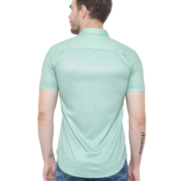 Men Regular, Super Slim Fit Graphic Print Slim Collar Casual Shirt