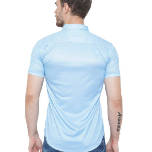 Men Regular, Super Slim Fit Graphic Print Slim Collar Casual Shirt