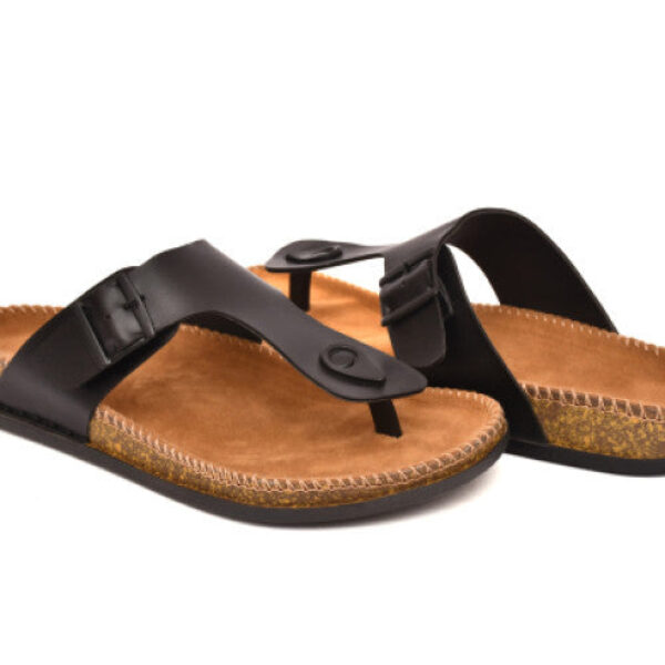 Men T-Strap Slip-On Sandals