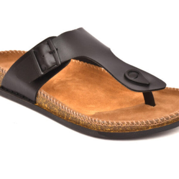 Men T-Strap Slip-On Sandals
