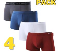 Men's Cotton Stretch Trunks (pack Of 4)