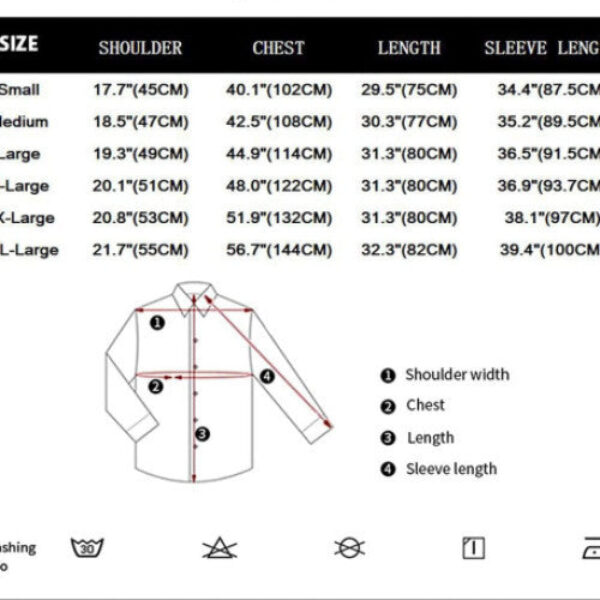 Men's Solid Color Business Casual Shirt