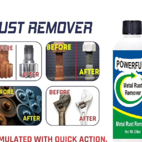 Metal Rust Remover Spray (Pack of 2)