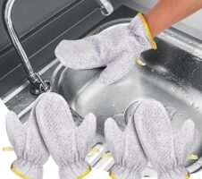 Multipurpose Steel Gloves for Dishwashing | Utensil Scrubber and Scrubber | Hand Gloves for Tough Cleaning