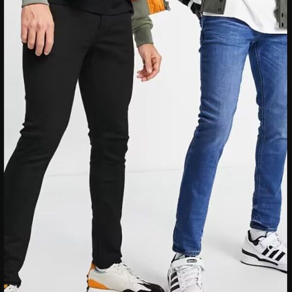 Men Slim Fit Jeans(pack of 2)